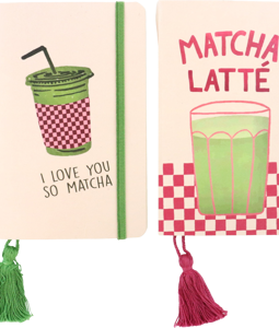 7264 CARNET DE NOTES MATCHA LATTE 2P